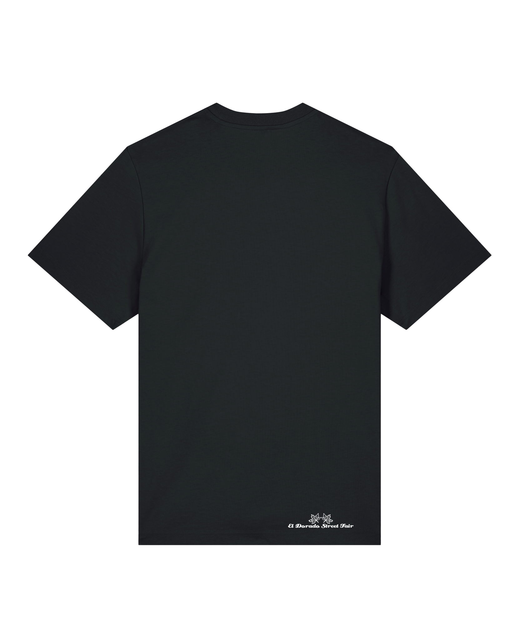 bio-unisex-relaxed fit-tshirt-basic-sttu171-schwarz-back