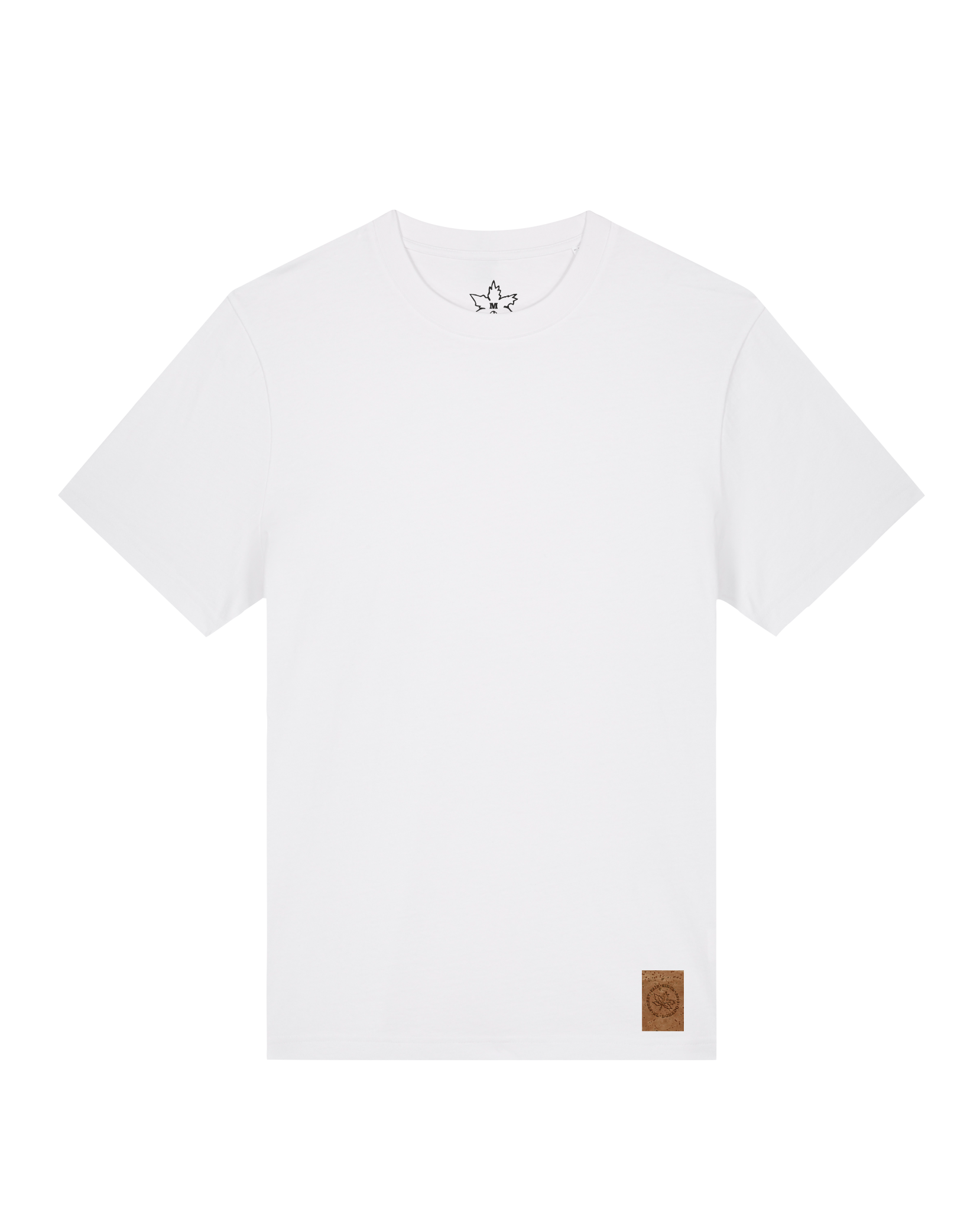 bio-unisex-relaxed fit-tshirt-basic-sttu171-weiß-front