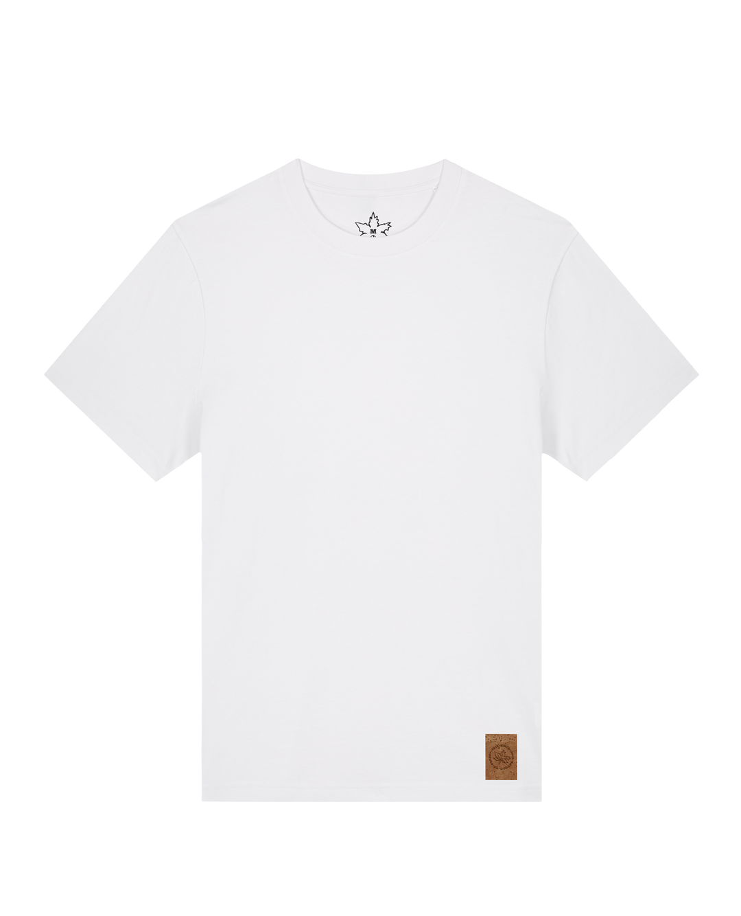 bio-unisex-relaxed fit-tshirt-basic-sttu171-weiß-front
