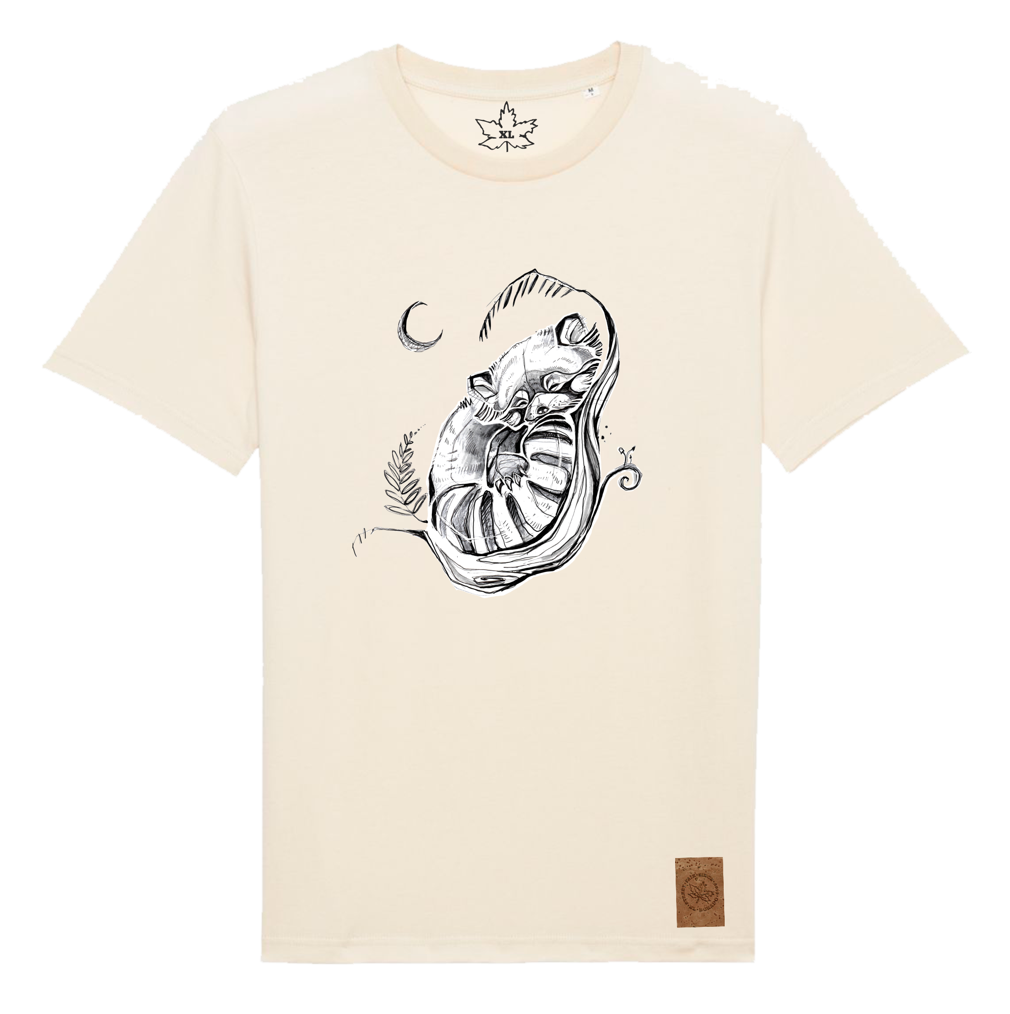 Waschbärchen 2 - Bio Herren/Unisex Shirt