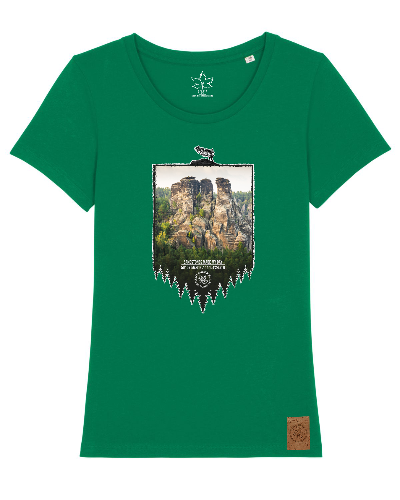 Sächsische Schweiz - Bio Damen Shirt