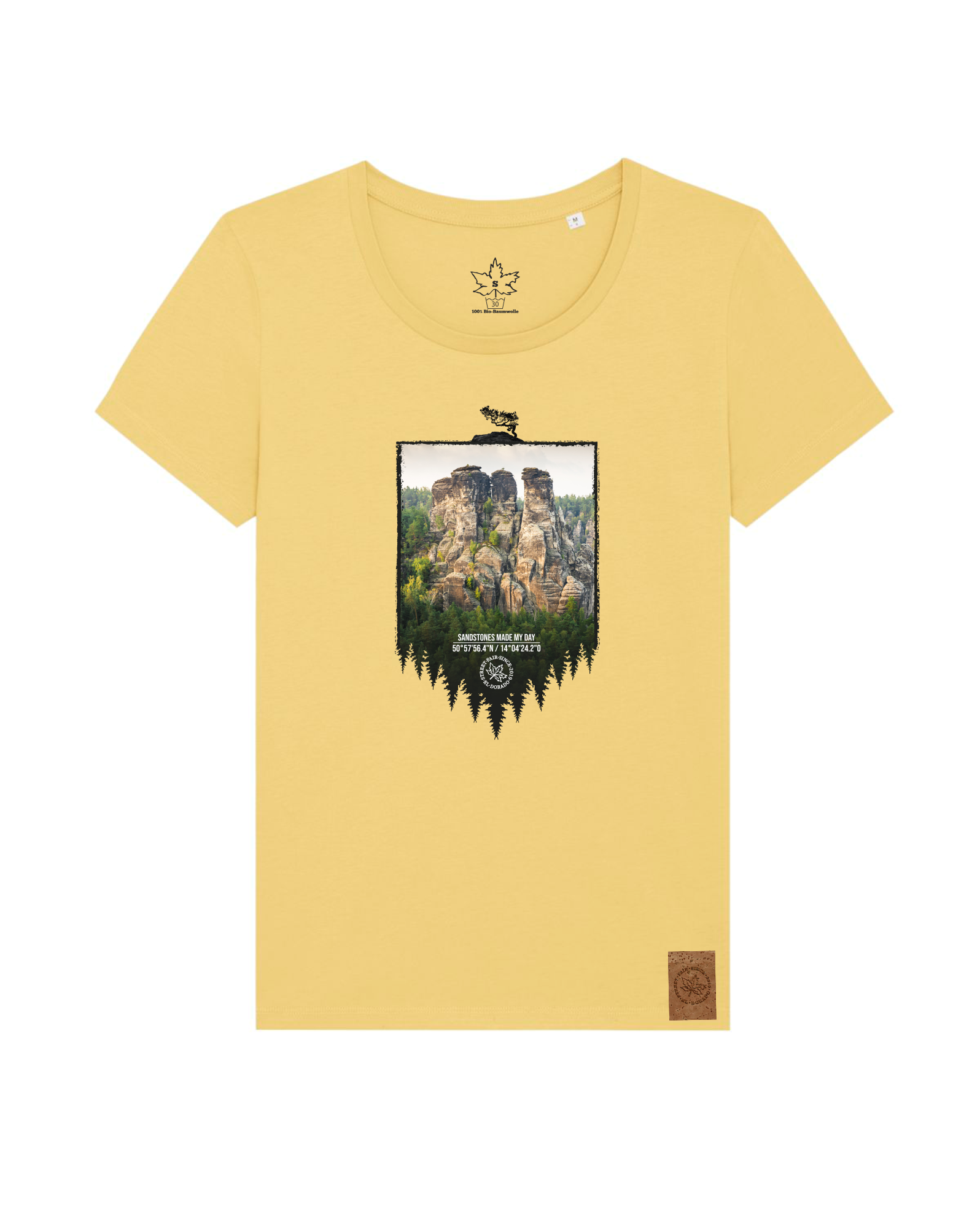 Sächsische Schweiz - Bio Damen Shirt
