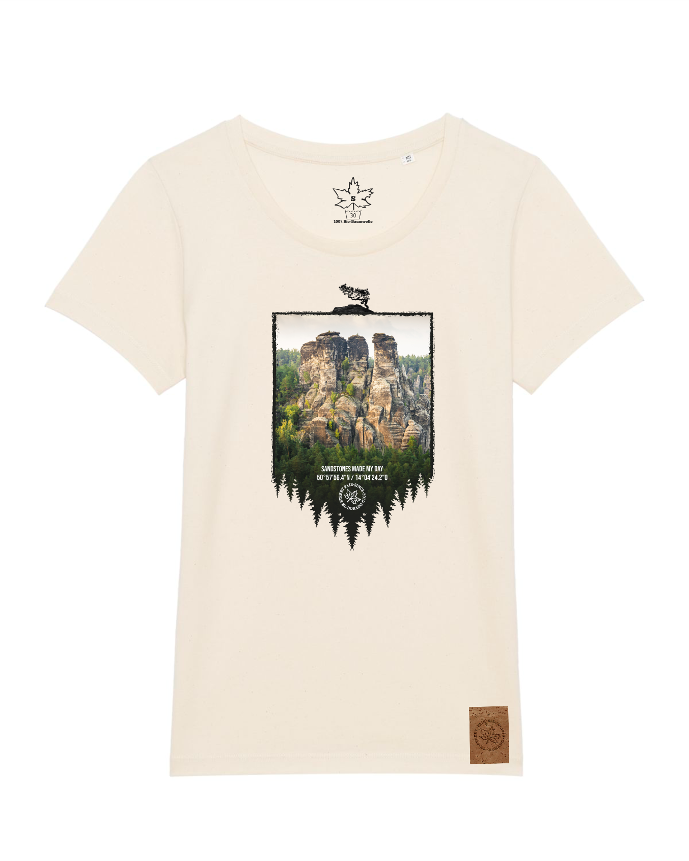 Sächsische Schweiz - Bio Damen Shirt