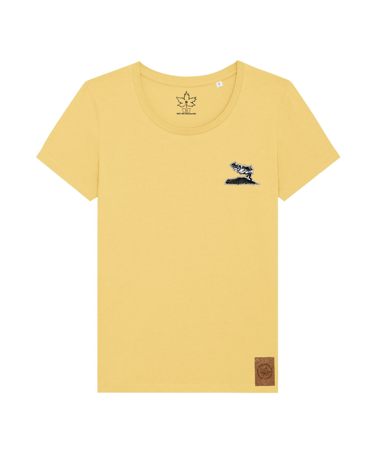 Sächsische Schweiz - Bio Damen Shirt (Backprint)