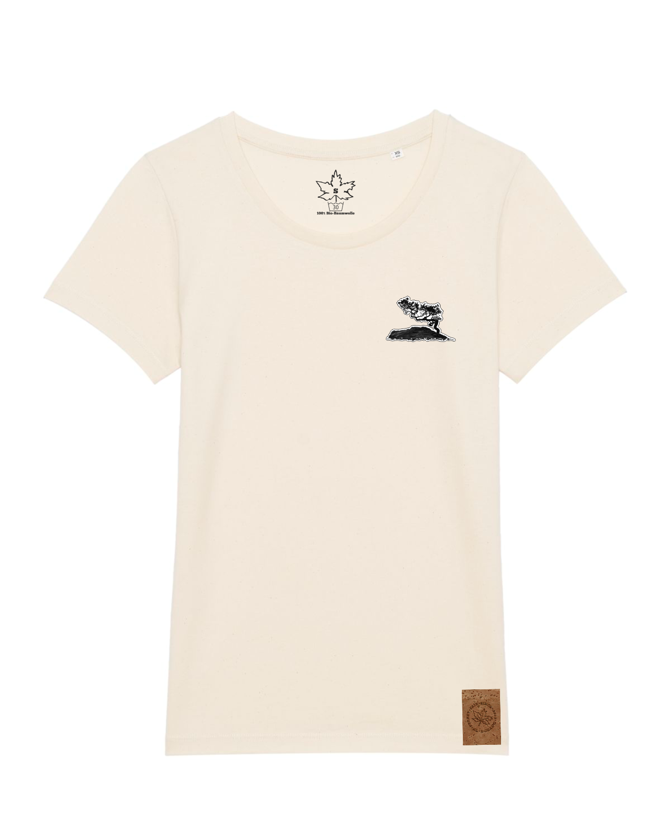 Sächsische Schweiz - Bio Damen Shirt (Backprint)