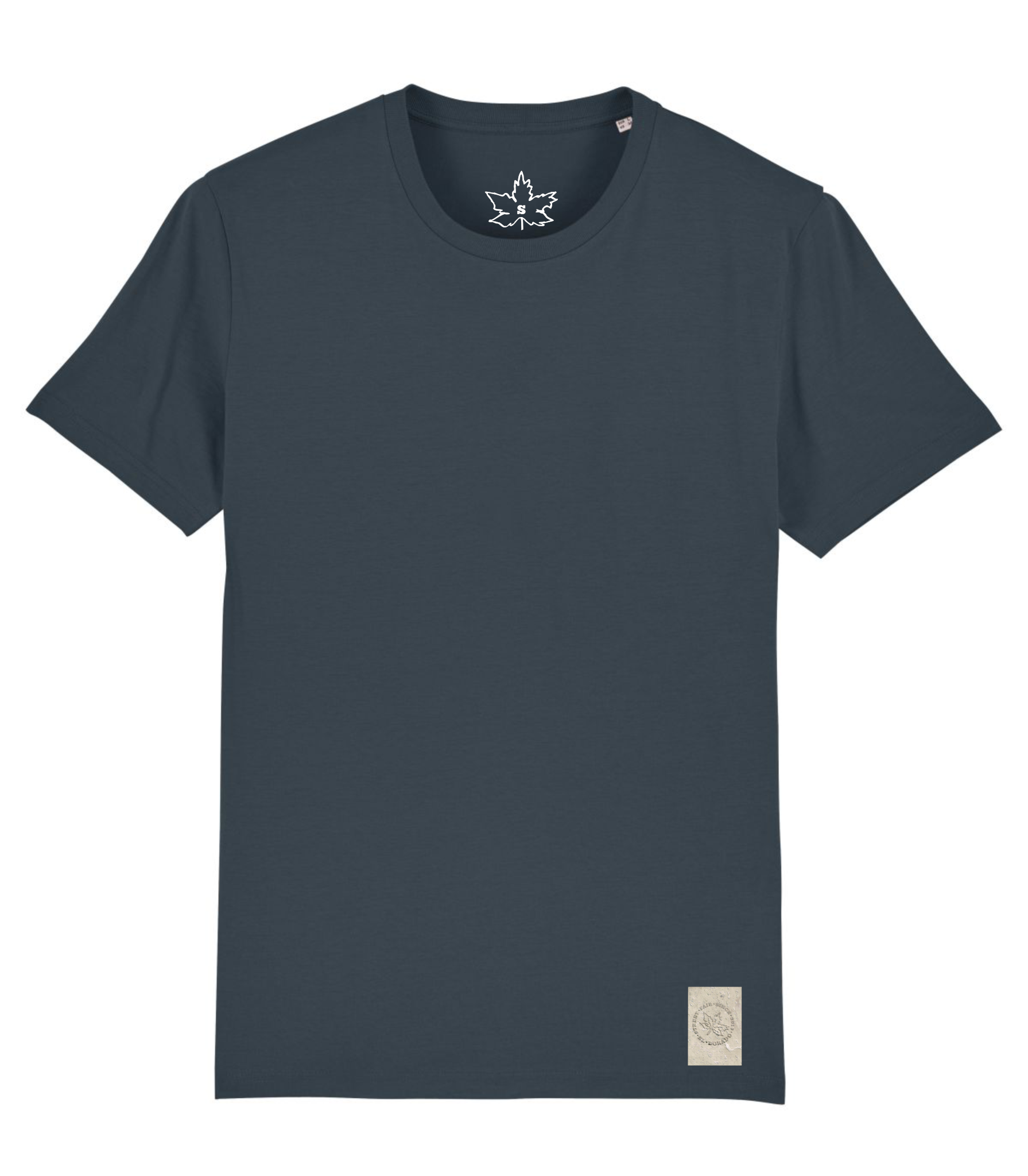 Basic Bio Herren/Unisex T-Shirt - Schwarz-Weisston