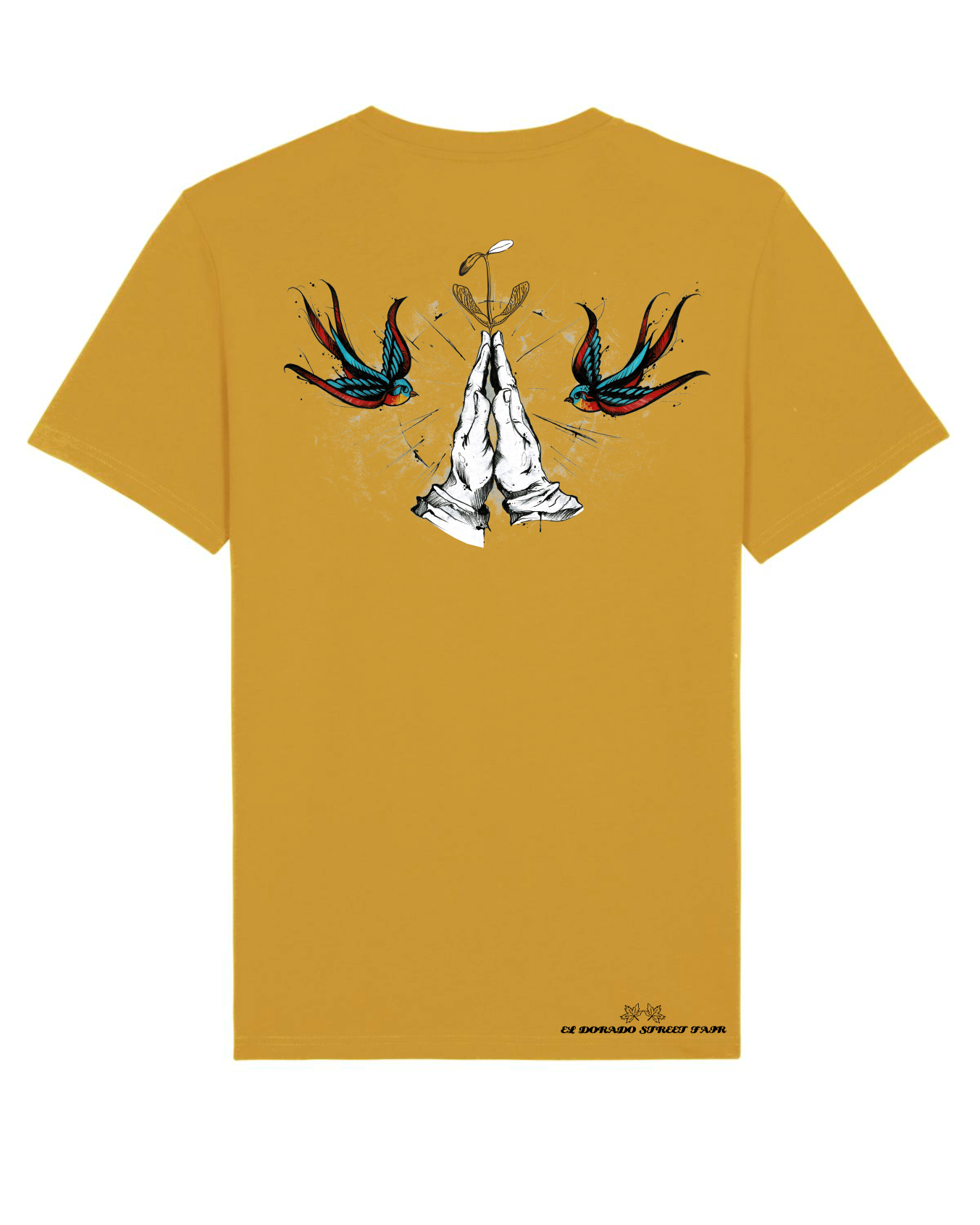 Nature Prayer – organická pánská/unisex košile (potisk)