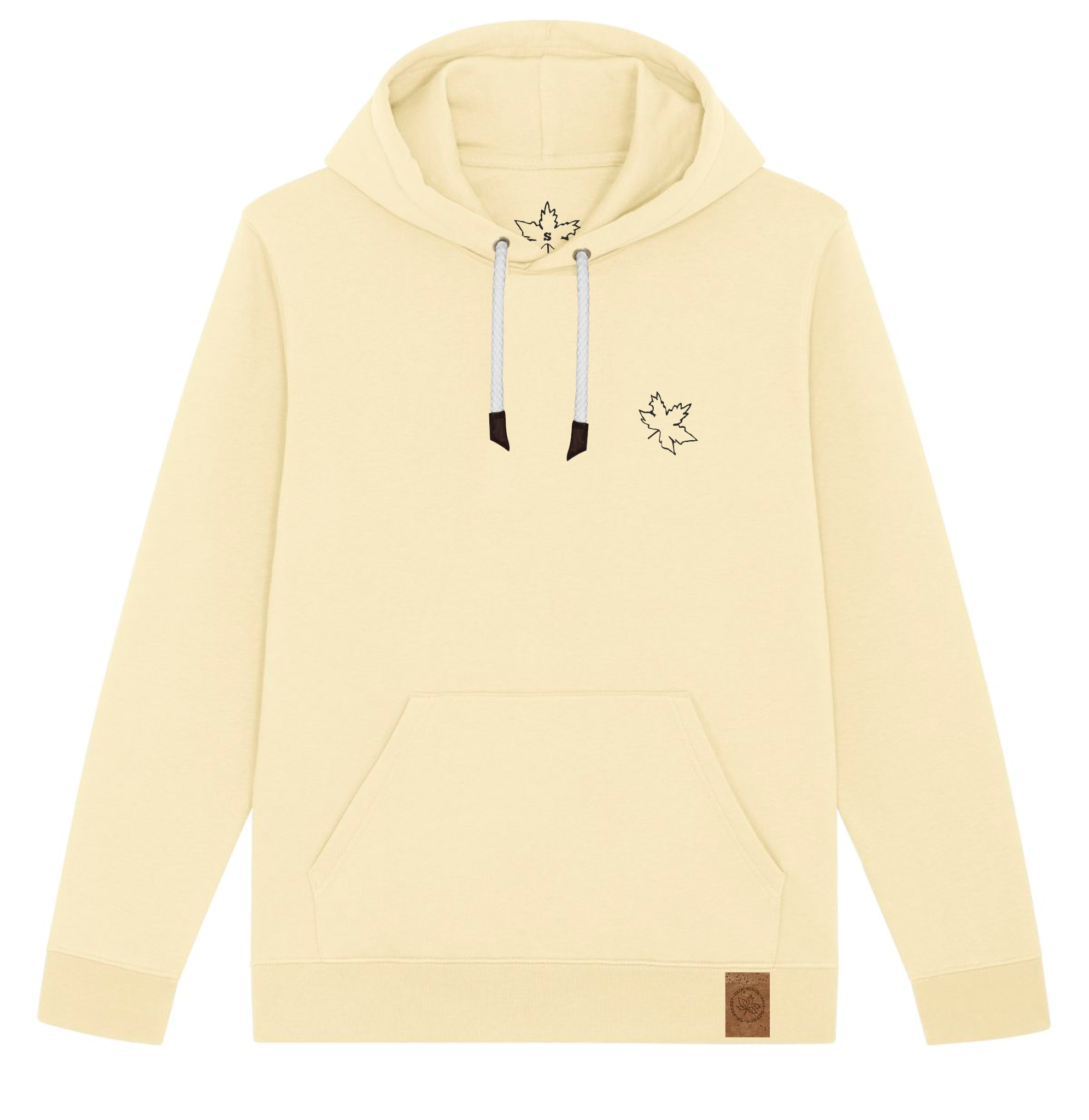 Basic Bio Unisex Hoody - Gelbton