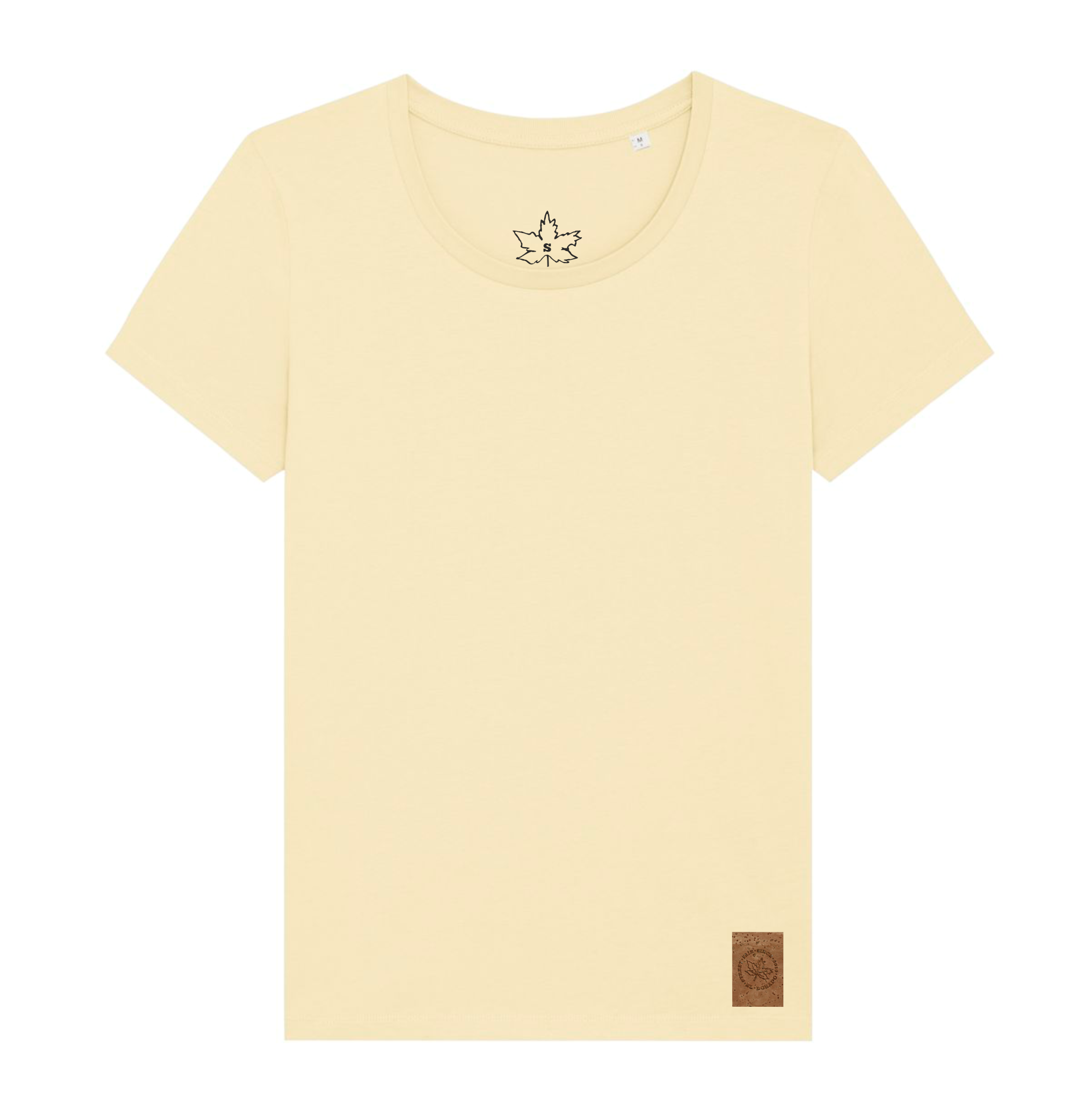 Basic Bio Damen T-Shirt - Gelbton