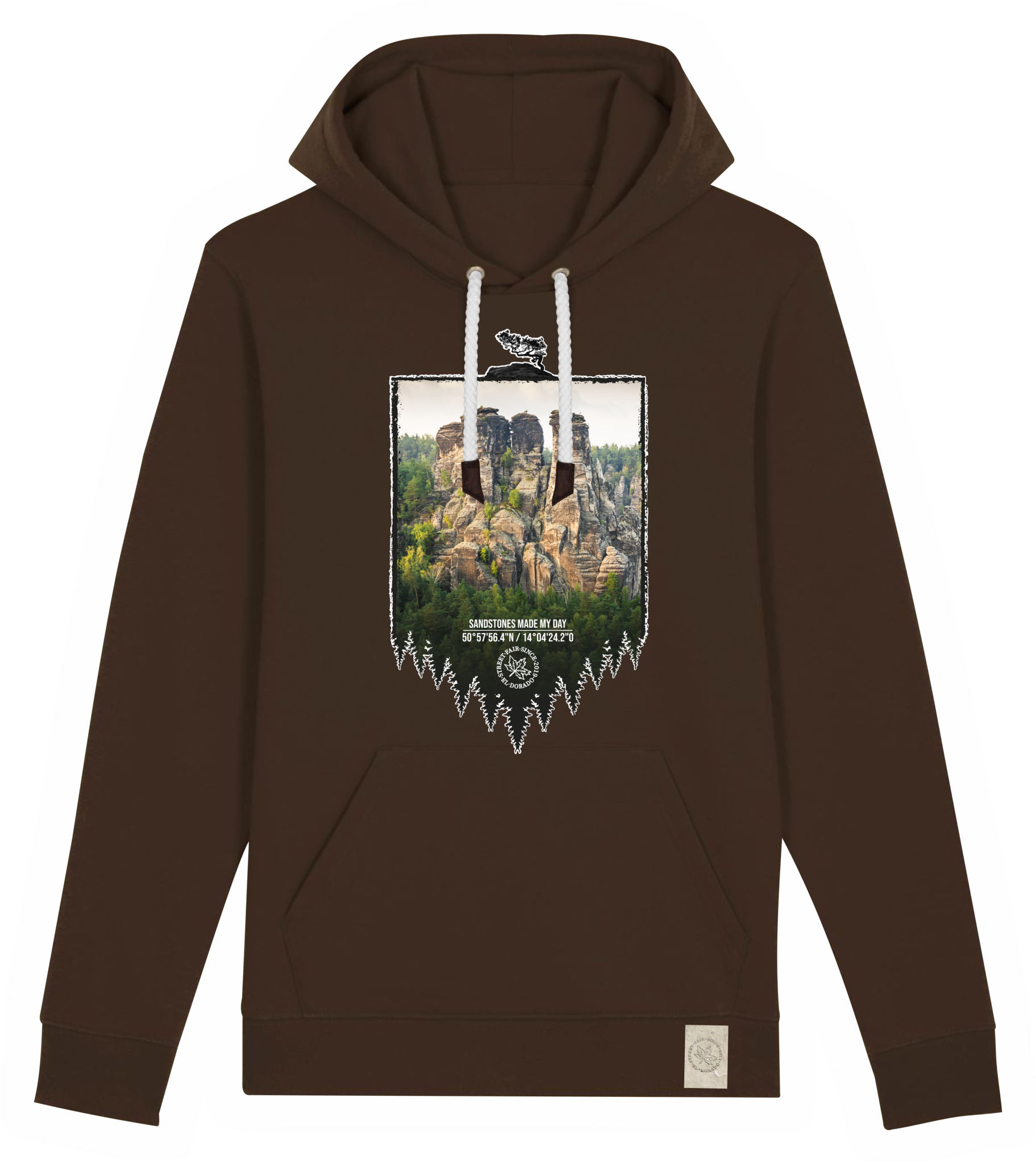 Sächsische Schweiz - Bio Unisex Hoody