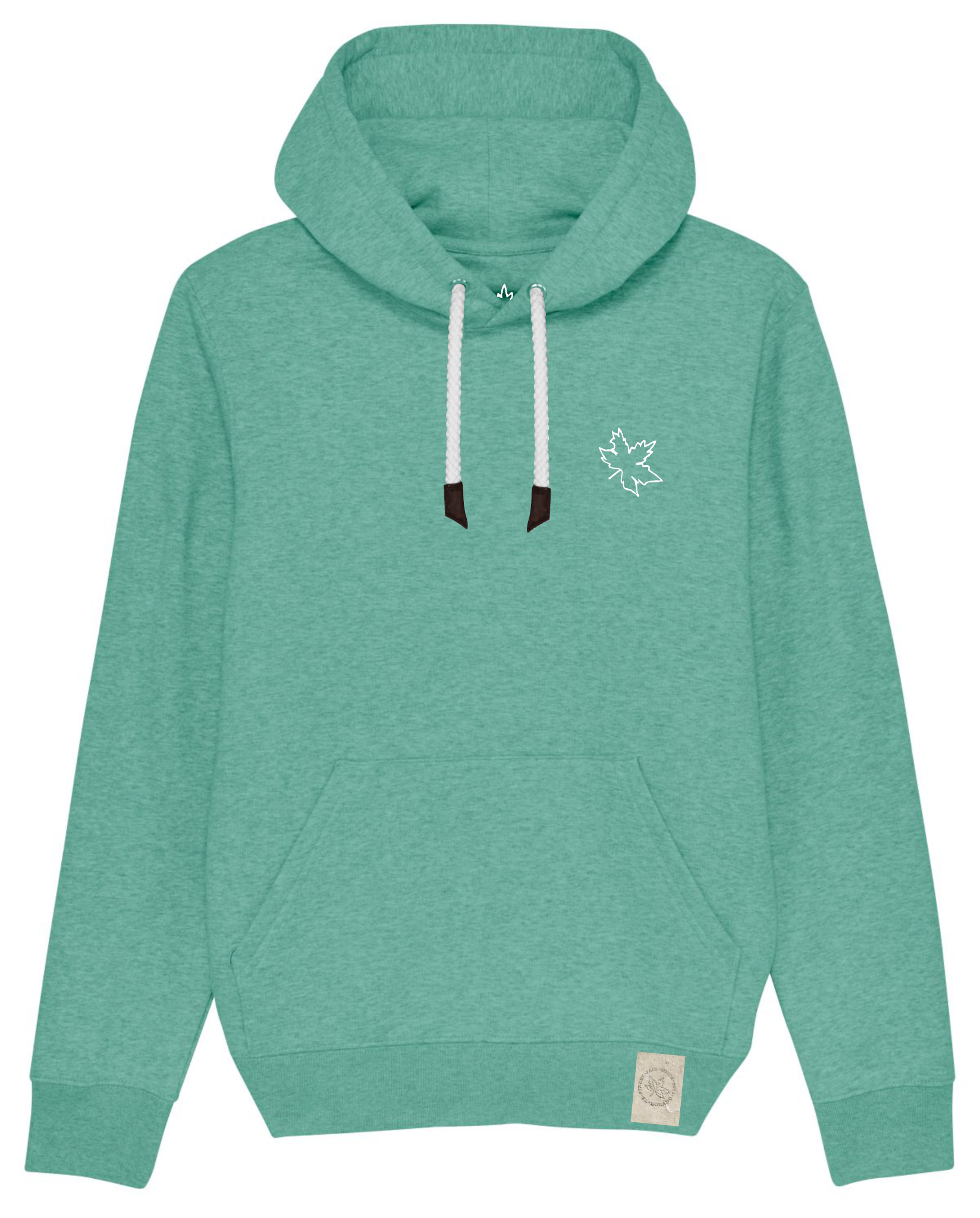 Basic Bio Unisex Hoody - Grünton