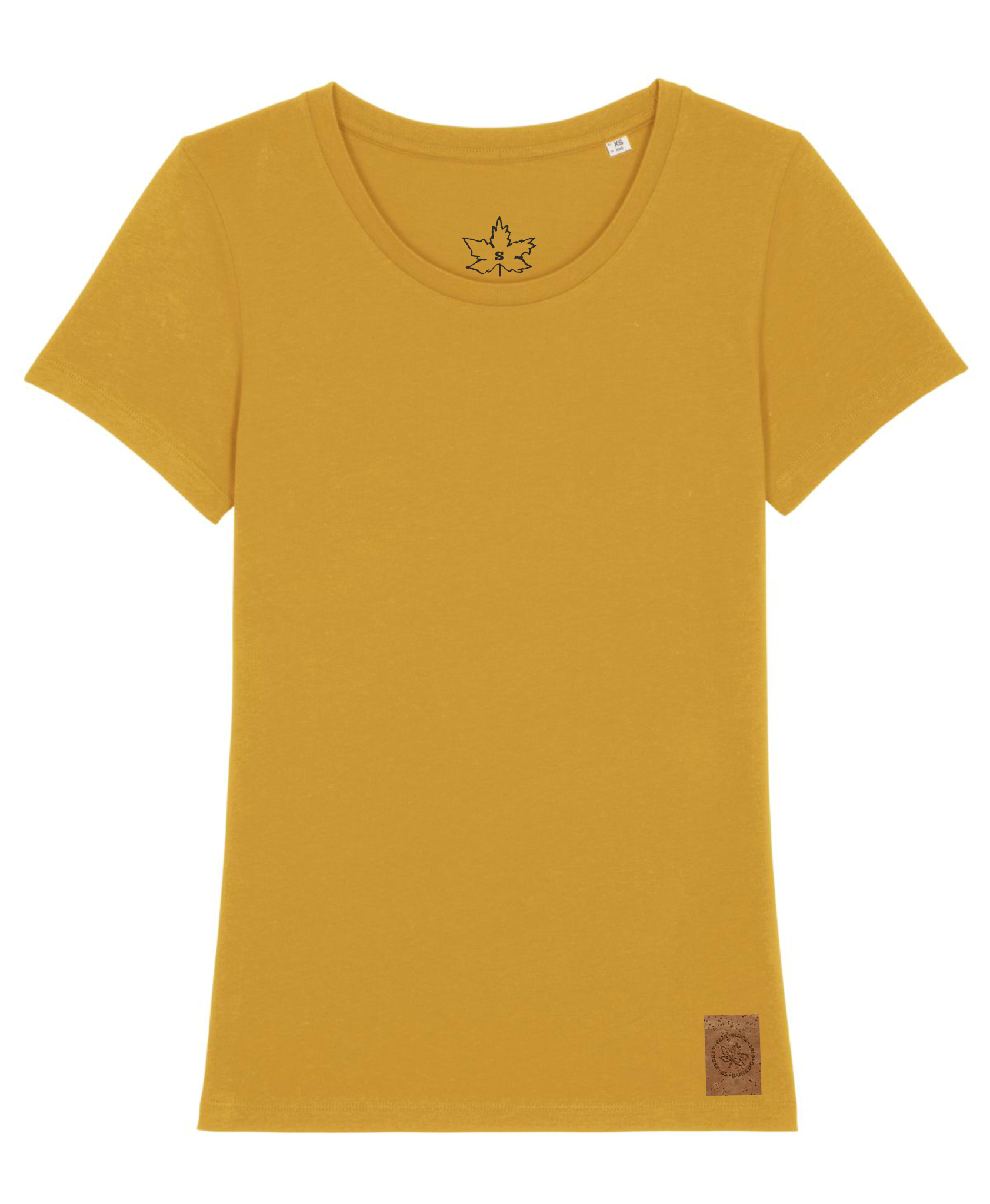 Basic Bio Damen T-Shirt - Gelbton
