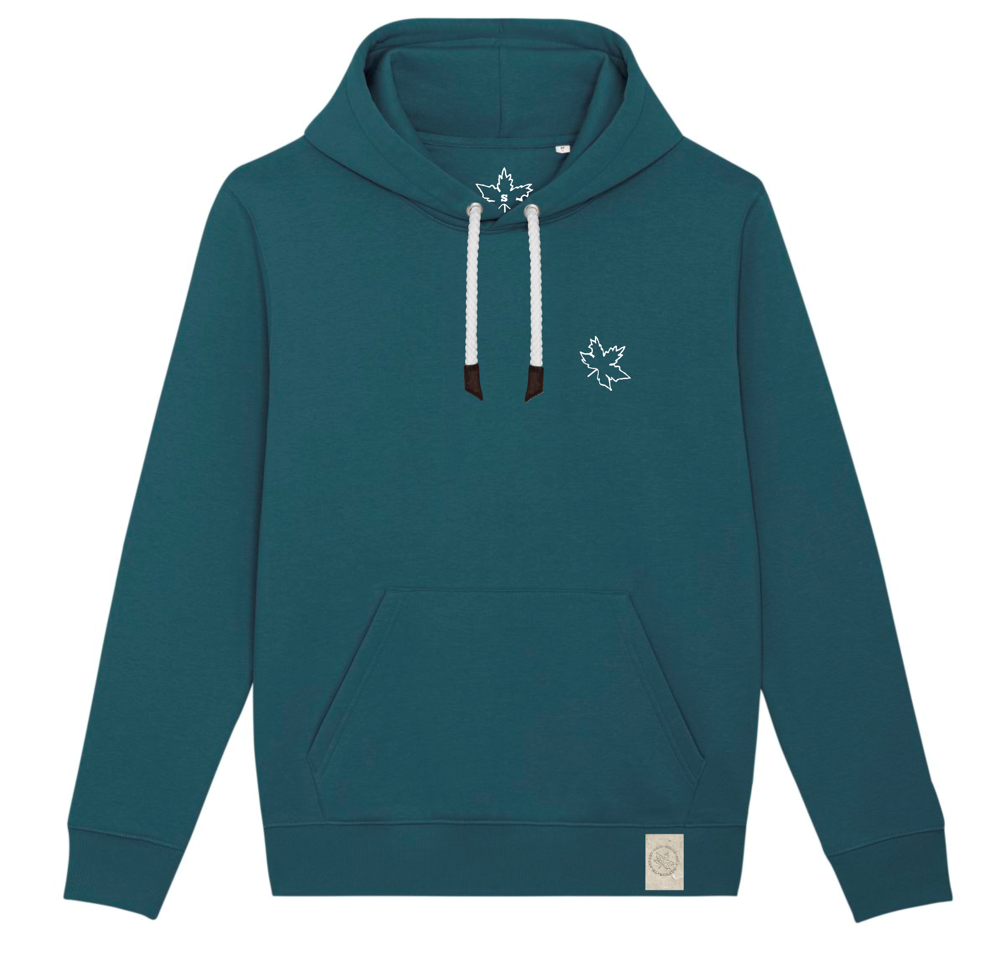 Basic Bio Unisex Hoody - Blauton